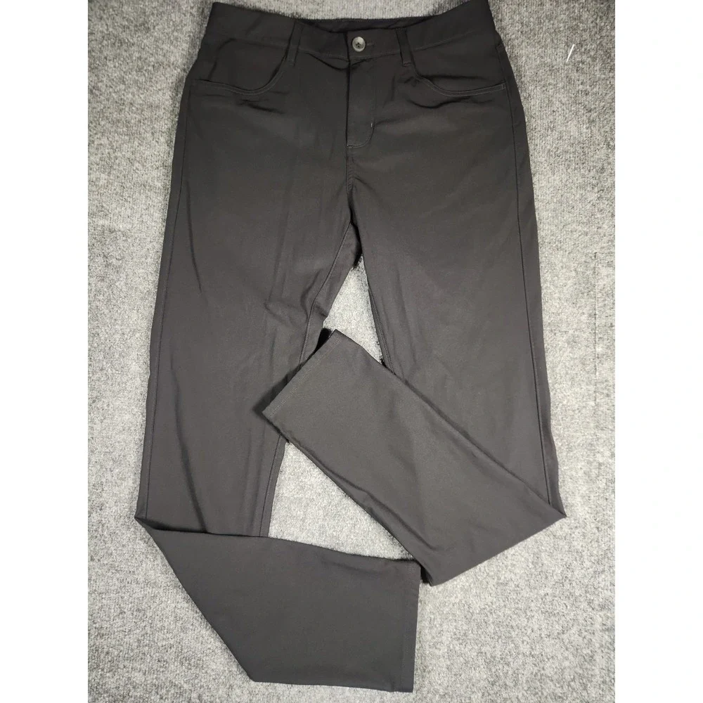 Vuori Meta Pants Mens 30 Charcoal Black V430 Technical Performance Chino 30x32